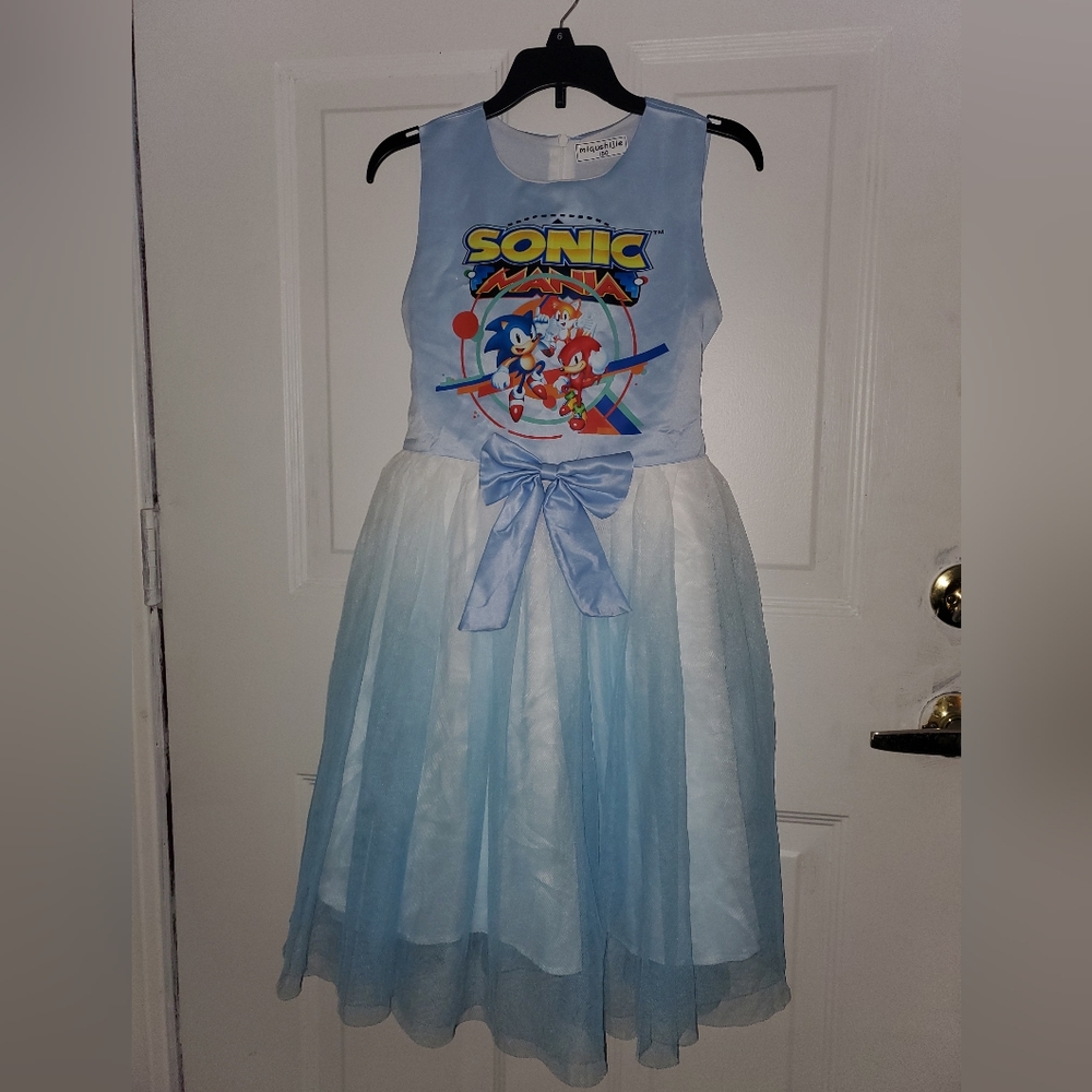 Girls Sonic Dress sz 10 / 12